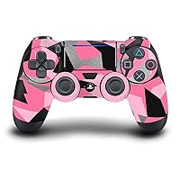 Head Case Designs Pink Camo Camouflage Vinyl Sticker Gaming Skin Decal Cover Compatible with Sony Playstation 4 PS4 DualShock 4 Controller