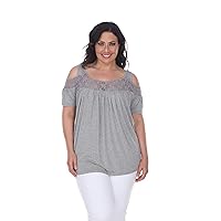 Plus Size Bexley Tunic Top - Charcoal