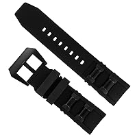 Black Replacement Watch Band for Invicta 1091, 17276, 17268 Watch