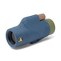 Nocs Provisions Zoom Tube 8x32 Monocular, 8X Magnification Telescope, Bak4 Prism, Wide Field of View for Bird Watching, Backpacking & Wildlife Viewing - Indigo Blue II