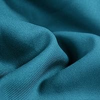 Delaney Teal Polyester Gabardine Fabric by The Yard for Suits, Overcoats, Trousers/Slacks, Uniforms - 10056