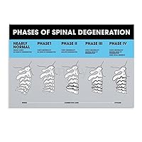 XIAOHUANG Spinal-degeneration-clinic_-hospital-wall-decoration-poster-_1__1 Canvas Poster Bedroom Decor Office Room Decor Gift Unframe-style 36x24inch(90x60cm)