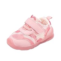 Size 9 Shoes Toddler Girl Boys and Girls Children Breathable Hook Loop Non Slip Soft Sole Boys Sneakers Wide