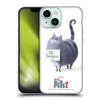 Head Case Designs Officially Licensed The Secret Life of Pets 2 Chloe Cat Character Posters Soft Gel Case Compatible with Apple iPhone 13 Mini