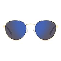 Polaroid PLD 2144/G/S/X Gold/Blue 52/19/145 unisex Sunglasses