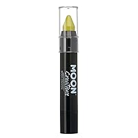 Face Paint Stick / Body Crayon Makeup for The Face & Body by Moon Creations - 0.12oz - Lime Green