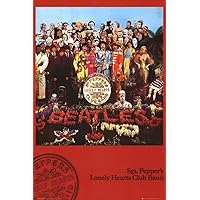 The Beatles (Sgt. Pepper's Lonely Hearts Club Band, Red) Music Poster Print - 24x36 Poster Print, 24x36 Poster Print, 24x36