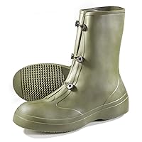 Boot, Rubber Overboot, GI, Green, Size 5