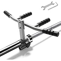 Multi Grip and Compatible with Both 2 Olympic and 1 Standard Barbells Strength Training Home Gym Accessories for Triceps and Upper Body Workouts VURESQUE Landmine Handle T-Bar Row Attachment 