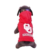 NCAA Oklahoma Sooners Collegiate Cotton Lycra Hooded Dog Shirt