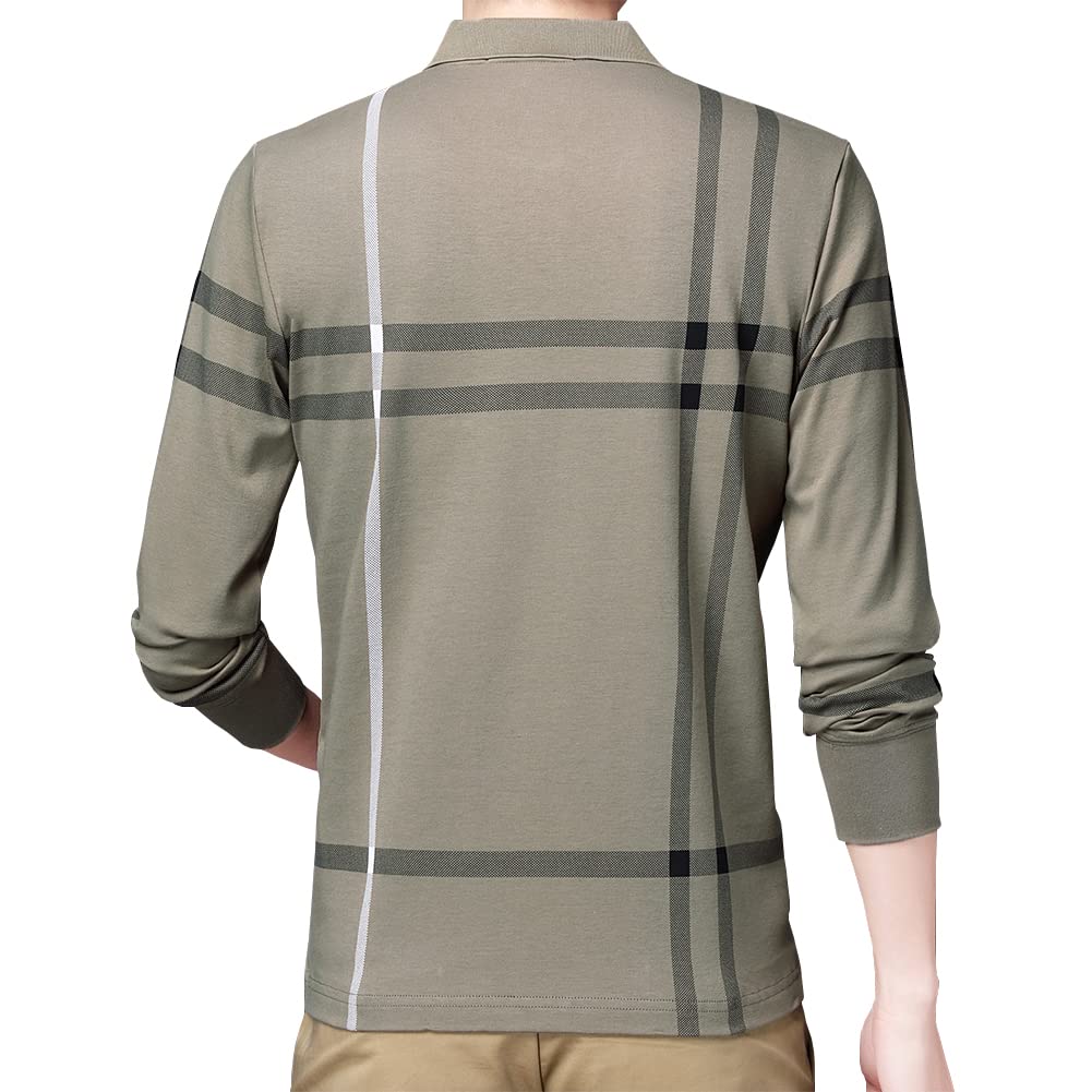 Mua Womleys Mens Casual Striped Cotton Long Sleeve Collared T Shirt Polo  Shirts trên Amazon Mỹ chính hãng 2023 Giaonhan247