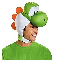 Disguise Men's Yoshi Costume Accessory Headpiece - Adult