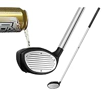 Golf Beer Bong Golf Club - Novelty Party Gift for Golfers, The Ultimate Sports Gift for Dad, Boyfriend, Him, Golf Lover - Gag Gift, College Frat Gift Holds 12 Ounces!