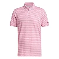 adidas Men's Go-to Stripe Golf Polo Shirt