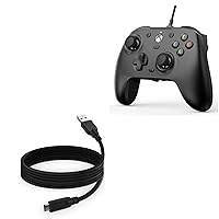 BoxWave Cable Compatible with GameSir G7 SE - DirectSync - USB 3.0 A to USB 3.1 Type C, USB C Charge and Sync Cable - 6ft - Black