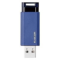 Elecom USB Memory Stick/USB 3.1 Gen1/Knockable/Auto-Return Function/16GB/Blue