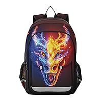 ALAZA Fire Dragon Head Magic Laptop Backpack Purse for Women Men Travel Bag Casual Daypack with Compartment & Multiple Pockets