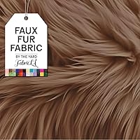 Faux Fur Fabric by The Yard - Artificial Craft Fur - 18