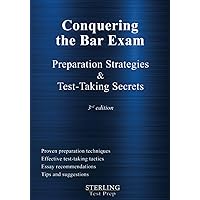 Conquering the Bar Exam: Preparation Strategies and Test-Taking Secrets Conquering the Bar Exam: Preparation Strategies and Test-Taking Secrets Paperback Kindle