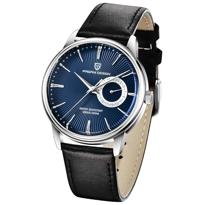 Mua Men's Watches Casual Leather Quartz Wrist Watch for Men Waterproof  Business Dress Unique PAGANI DESIGN Watches Seiko Movement trên Amazon Mỹ  chính hãng 2023 | Fado