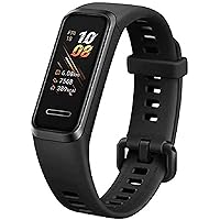 Huawei Band 4 Smart Watch Music Control Heart Rate Health Monitor International Version (Black)
