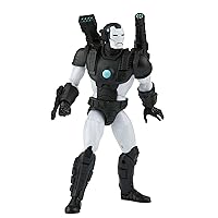 Marvel Legends Series War Machine 6-inch Action Figure Iron Man Toy, 6 Accessories, Multicolored, F3448