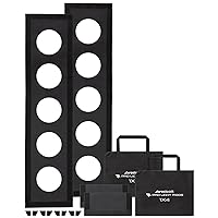Westcott Pro Light Mods (2-Pack) - Quick Softbox Attachment Simulating Stadium Lights, Stage Lighting Prop, Fashion Lighting for Westcott & 3rd Party Softboxes - 1 x 4 ft (30.4 x 121.9 cm)