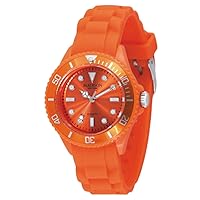Madison New York Men's Quartz Watch Candy Time Mini Orange with Plastic Strap