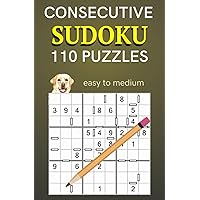 Consecutive Sudoku 110 Puzzle Easy to Medium