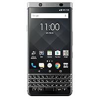 BlackBerry KeyOne Smartphone (GSM Unlocked) - 32GB - Silver (Renewed) (Not for AT&T)