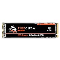 Seagate FireCuda 530 1TB M.2 PCIe Gen4 NVMe SSD - 7300 MB/s, PS5 Compatible, 1275 TBW, 3yr Rescue
