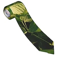 Ties for Men Necktie Classic Silk Tie Soybean Field Skinny Slim Neck Ties for Man Formal Neckties