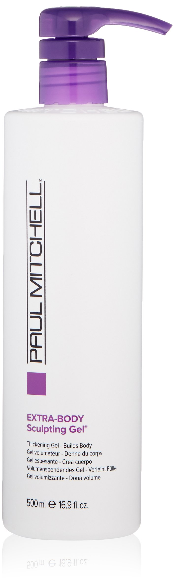 Paul Mitchell Extra-Body Sculpting Gel, Thickens + Builds Body, For Fine Hair