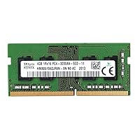 Laptop Memory Module HMA851S6DJR6N-XN Compatible Replacement Spare Part for SK Hynix HMA851S6DJR6N 4GB 1RX16 DDR4 SO-DIMM PC4-25600 3200MHz 260-Pin Non-ECC CL22 1.2V