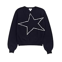 Splendid Girls' Silver Star Sweater