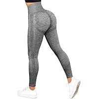 RXRXCOCO High Waist Sports Leggings, Women's Long Opaque Push Up Sports Trousers, Scrunch Booty Gym Running Trousers