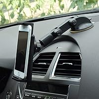 Universal 360° Car Mobile Phone Tablet Navigation Pad Holder Anti-Slip Installed on The Dashboard or On The Windshield