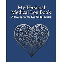 My Personal Medical Log Book / A Health Record Keeper & Journal: Simple - Organized - Complete: Track All Your Important Medical Information: Large ... Seniors (Personal Medical Log Book Series) My Personal Medical Log Book / A Health Record Keeper & Journal: Simple - Organized - Complete: Track All Your Important Medical Information: Large ... Seniors (Personal Medical Log Book Series) Paperback Hardcover