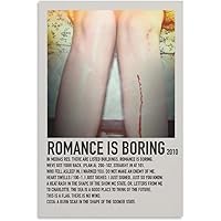 ROMANCE IS BORING 2010 Los Campesinos! Canvas Poster Wall Decorative Art Painting Living Room Bedroom Decoration Gift Unframe-style16x24inch