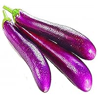 Eggplant Long Purple Heirloom100 Seeds