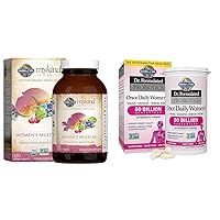 Organics Vitamins for Women 40 Plus - 120 Tablets &, Dr. Formulated Women's Probiotics Once Daily, 16 Strains, 50 Billion, 30 Capsules