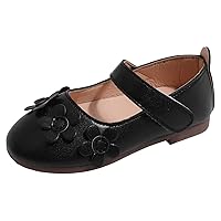 Toddler Dress Shoes Girl Ballet Flat Shoes Non-Slip Soft Mary Jane Walking Party Dress Shoes Toddler Dress Shoes Girls