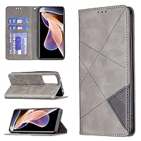 Retro Case for Xiaomi Redmi Note 11 Pro+ 5G 6.67 inch Smartphone Protective Cover PU Leather Wallet Case Stand Invisible Magnetism Compatible with Redmi Note 11 Pro 6.67