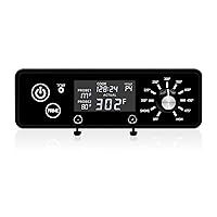 AC03P9 PB1100PS1-A003 Digital Thermostat Control Board Compatible with Pit Boss P9/ PB440D2/ PB1150G/ PB850G/ PB550G/ PB820/ Pro 1100 Wood Pellet Grills, LCD Display Controller Replacement Part