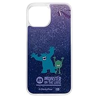Inglem iPhone 15/14 / 13 Case, Disney Pixar Glitter Case Monsters, Ink_Monsters