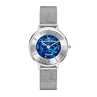 Glamour Cliff Blue Opal Watch - 32mm