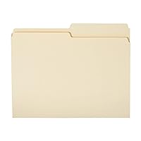 Amazon Basics File Folders, 1/2 Tab, 36-Pack, Letter (8.5