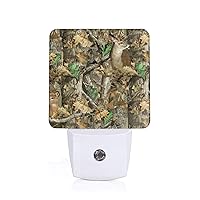 Night Light Camo-Deer-Camouflage-Hunting Dusk to Dawn Sensor,Automated On Off,Home Decor for Kitchen,Bathroom,Bedroom