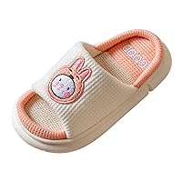 Children's Cute Rabbit Slippers Non Slip Novelty Slippers Winter Light Sole Slippers Toddler Size 11 Slippers