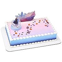 DecoSet Disney Frozen 2 Mythical Journey Cake Topper Decoration, 2-Piece set Featuring Elsa and Anna